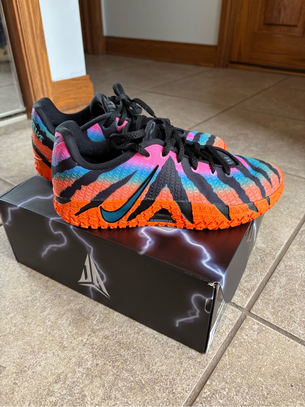 Nike JA 3 BK/BL/OR
